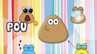 Cute pet care handheld game - pou!